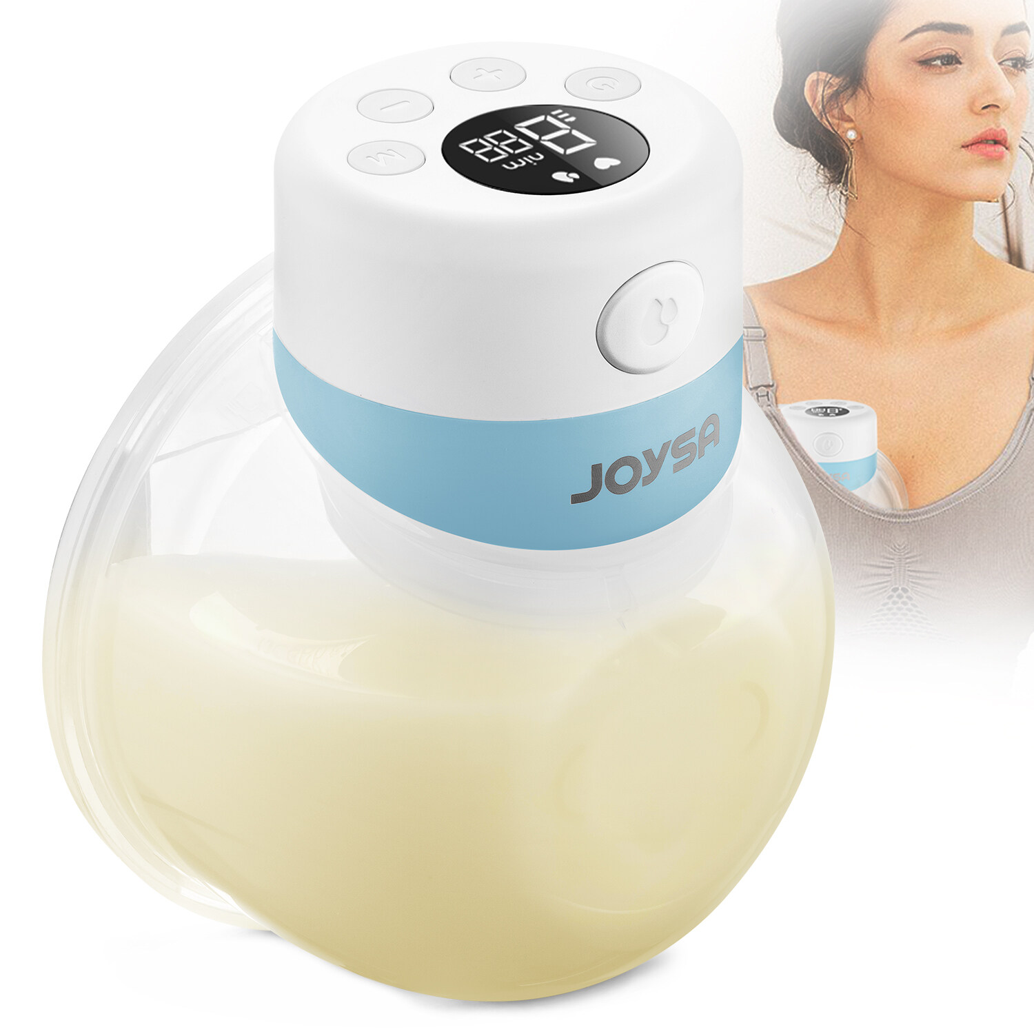 Double Electric Breast Pump Silent Wearable Breast Pump